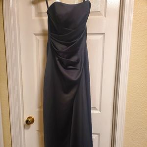 Black bridesmaid dress